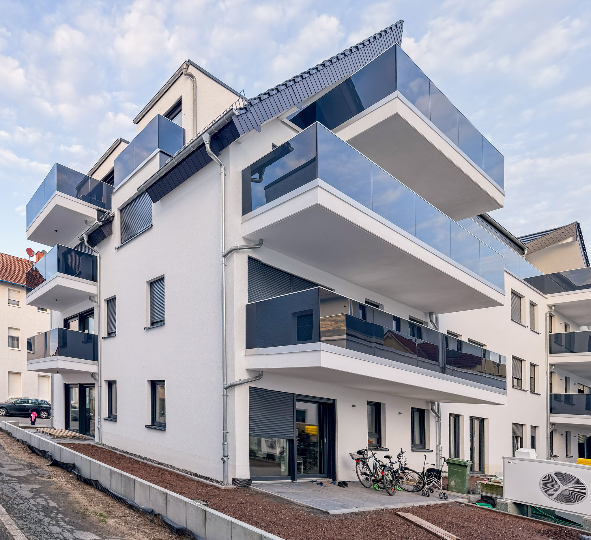 Bild 3: Bessungerstrasse, Nullenergiehaus, Grüne Architektur, nachhaltige Architektur, Rhein-Main-Gebiet