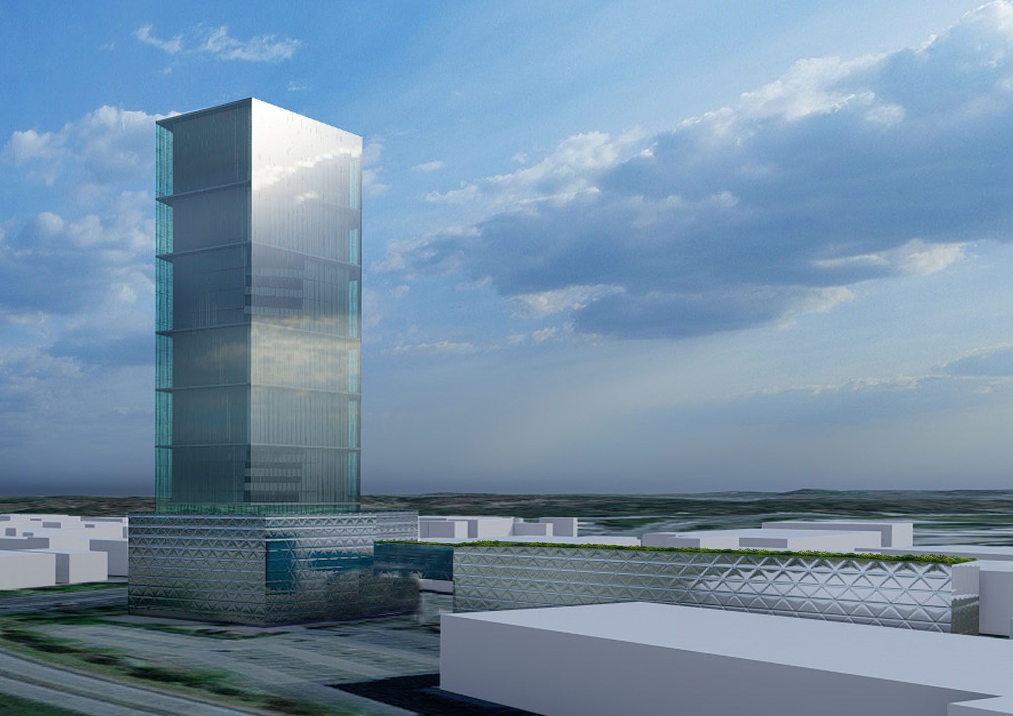 Bild 3: Hochhaus, Nachhaltig, Ökologisch, Energieeffizienz, energieeffizient, Nullenergiehaus