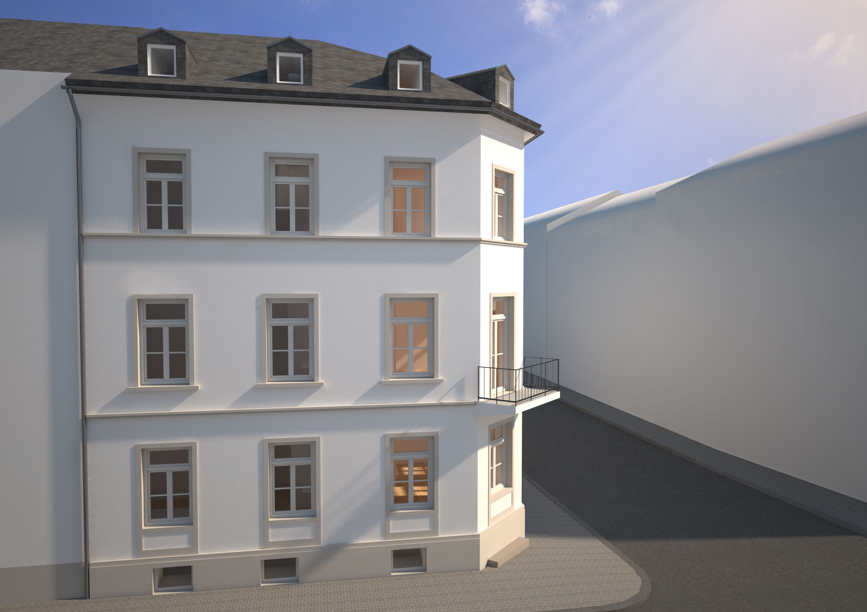 Bild 2: Müllerstrasse, Denkmalpflege, Grüne Architektur, nachhaltige Architektur, Green Building, Ökologisches Bauen