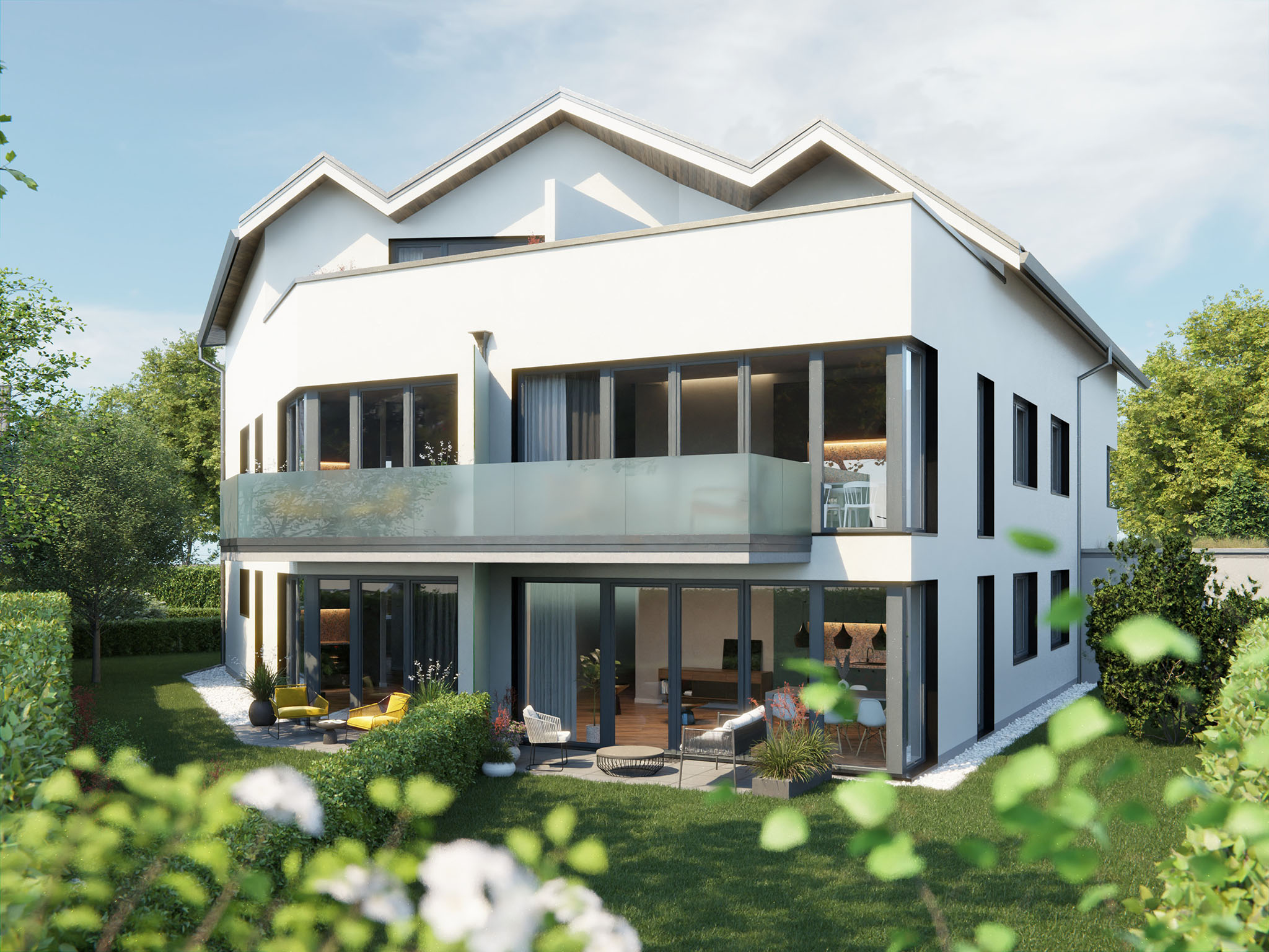 Bild 2: Sudetenstraße, Nachhaltig, Ökologisch, Energieeffizienz, energieeffizient, Nullenergiehaus