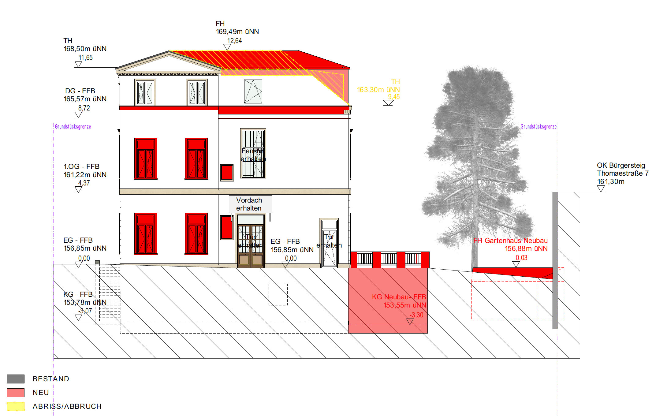Bild 3: Thomaestrasse, Grüne Architektur, Denkmalgeschütze, nachhaltige Architektur, Green Building, Ökologisches Bauen